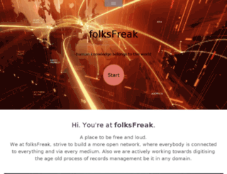 folksfreak.com screenshot