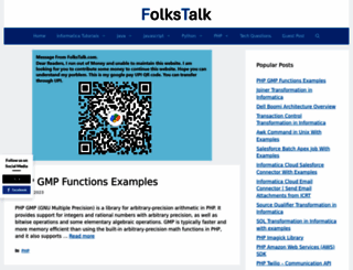 folkstalk.com screenshot