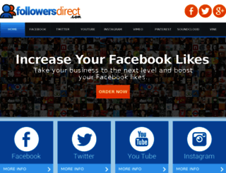 followersdirect.com screenshot