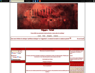 follymere.forumactif.fr screenshot