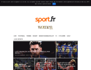 folomi.sport.fr screenshot