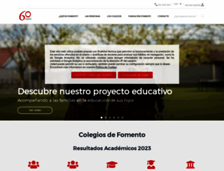 fomento.edu screenshot