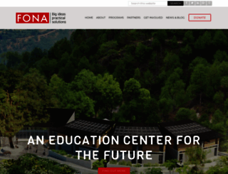 fona.org.au screenshot