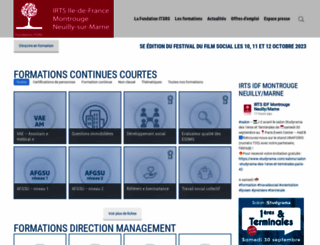 fondation-itsrs.org screenshot