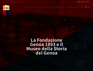 fondazionegenoa.it screenshot