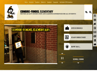 fondel-combre.cpsb.org screenshot