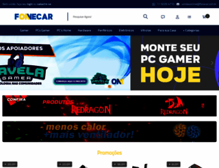 fonecar.com.br screenshot