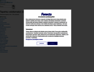 fonectahakukonemarkkinointi.fi screenshot