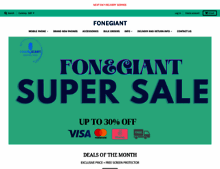 fonegiant.com screenshot