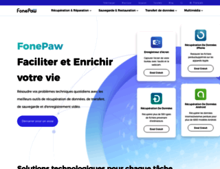 fonepaw.fr screenshot
