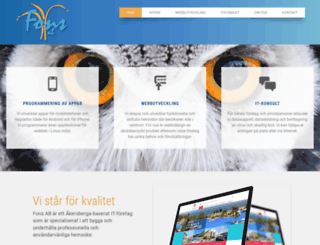 fons.se screenshot