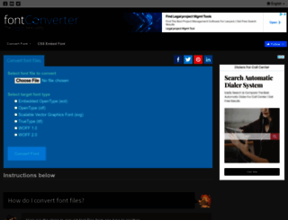 font-converter.net screenshot