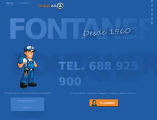 fontaneros-en-madrid.com screenshot