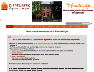fonteintje-diepenbeek.be screenshot