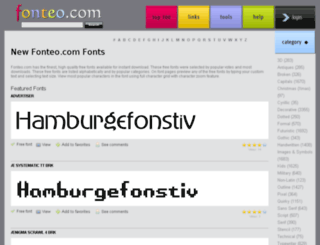 fonteo.com screenshot