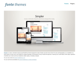 fontethemes.com screenshot