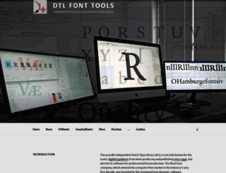 fontmaster.nl screenshot