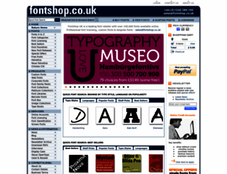 fontshop.co.uk screenshot