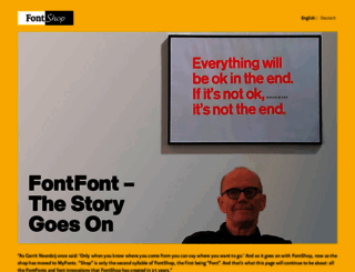 fontshop.com screenshot