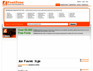 fontzone.net screenshot