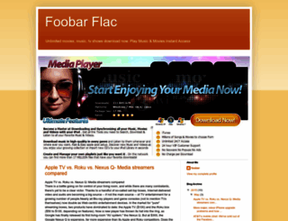 foobar-flac.blogspot.com screenshot