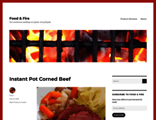 food-fire.com screenshot