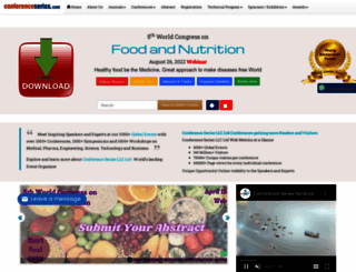 food-technology.nutritionalconference.com screenshot