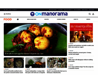 food.manoramaonline.com screenshot