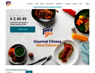 food4fitness.com.au screenshot