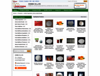 foodadditivesingredient.sell.everychina.com screenshot