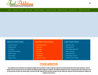 foodadditivesworld.com screenshot