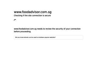 foodadvisor.com.sg screenshot