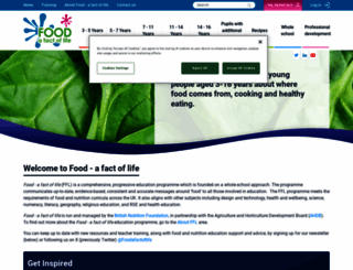 foodafactoflife.org.uk screenshot