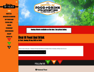 foodanddrink.seetickets.com screenshot