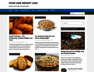 foodandweightloss.com screenshot