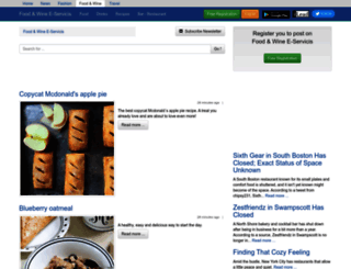 foodandwine.e-servicis.com screenshot