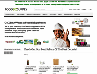 foodbizsupply.com screenshot