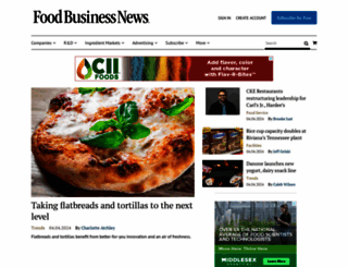 foodbusinessnews.net screenshot