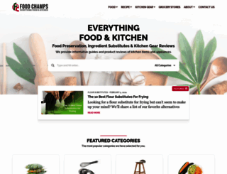 foodchamps.org screenshot