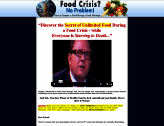 foodcrisisnoproblem.com screenshot