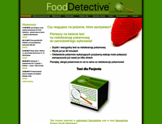 fooddetective.pl screenshot