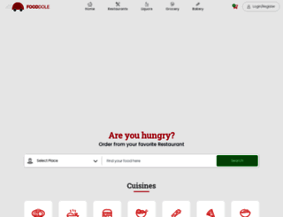 fooddole.com screenshot