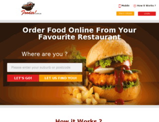 foodex.myorderingpage.com screenshot