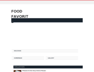 foodfavorite.com screenshot