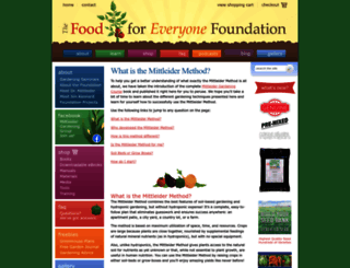 foodforeveryone.org screenshot