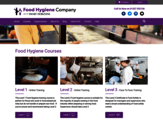 foodhygienecompany.co.uk screenshot