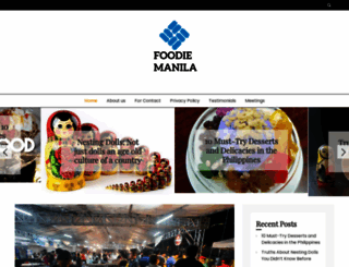 foodiemanila.com screenshot