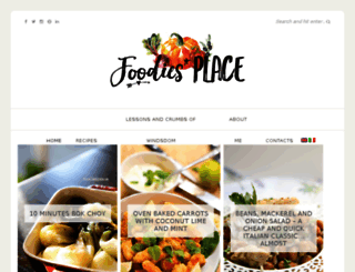 foodiesplace.com screenshot