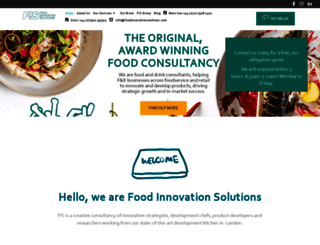 foodinnovationsolutions.com screenshot