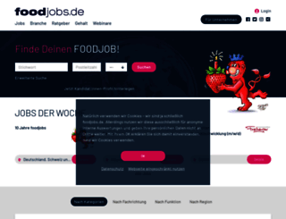 foodjobs.de screenshot